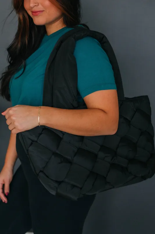 All You Need Tote Bag - Black sold by Wild Oak Boutique