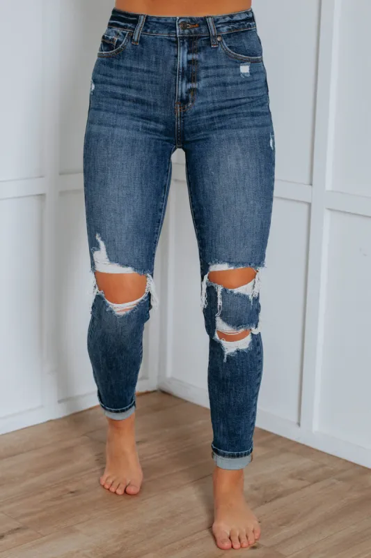 Tobi Eunina Jeans - Dark Wash sold by Wild Oak Boutique