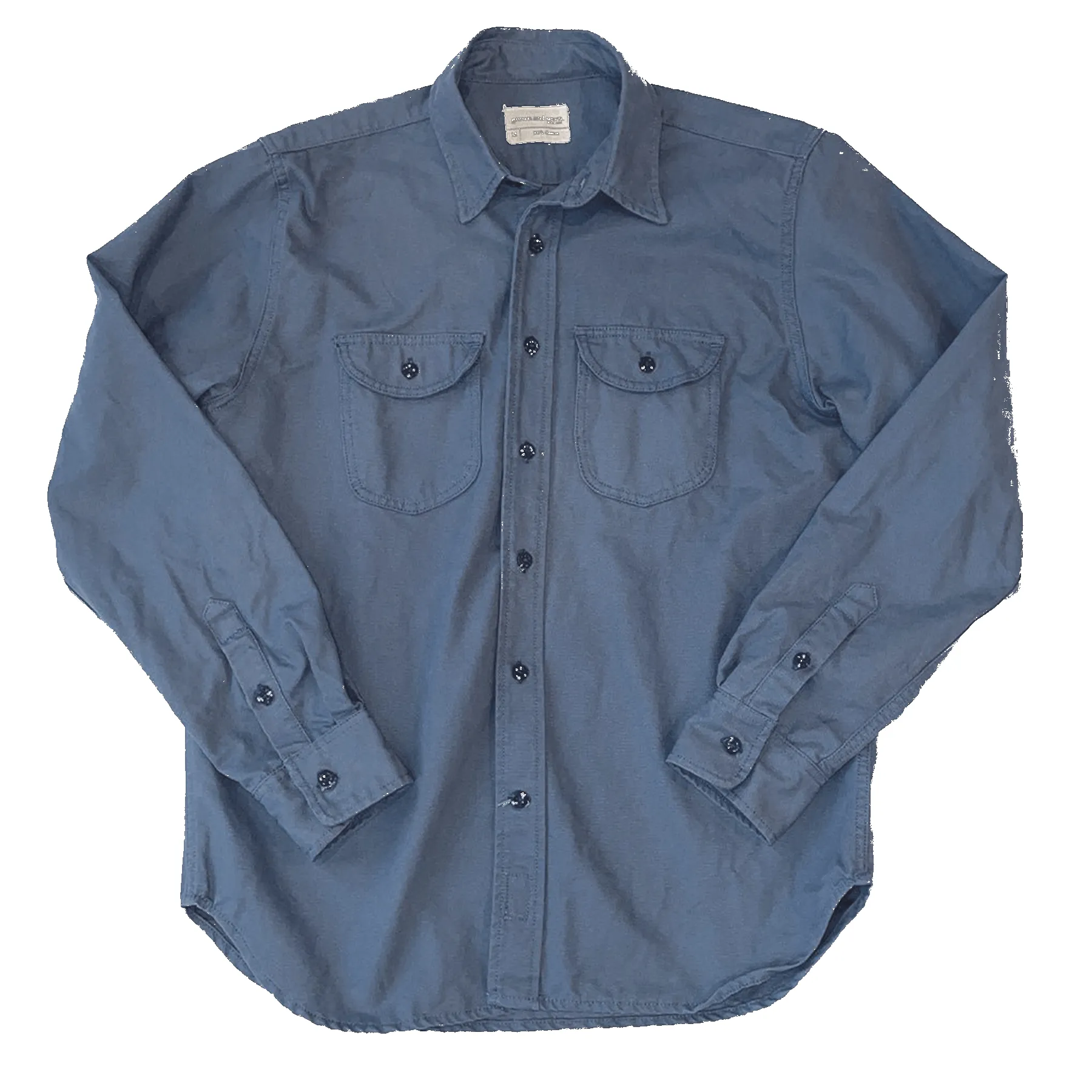 Walsh Work Shirt - 8 oz. Brushed Canvas - Atlantic sold by Grown & Sewn product image thumbnail 2
