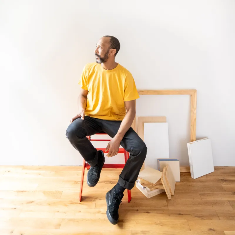 Lightweight Ringspun Short Sleeve Tee - Gold sold by Grown & Sewn