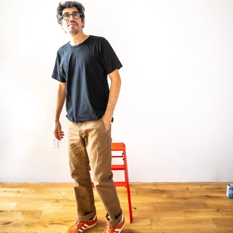 Lightweight Ringspun Short Sleeve Tee - Black sold by Grown & Sewn