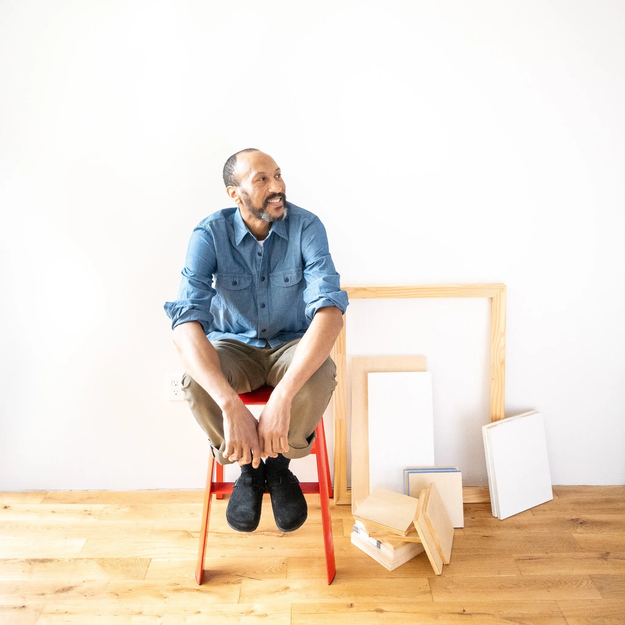 Walsh Work Shirt - 6 oz Rinsed Chambray sold by Grown & Sewn product image thumbnail 2