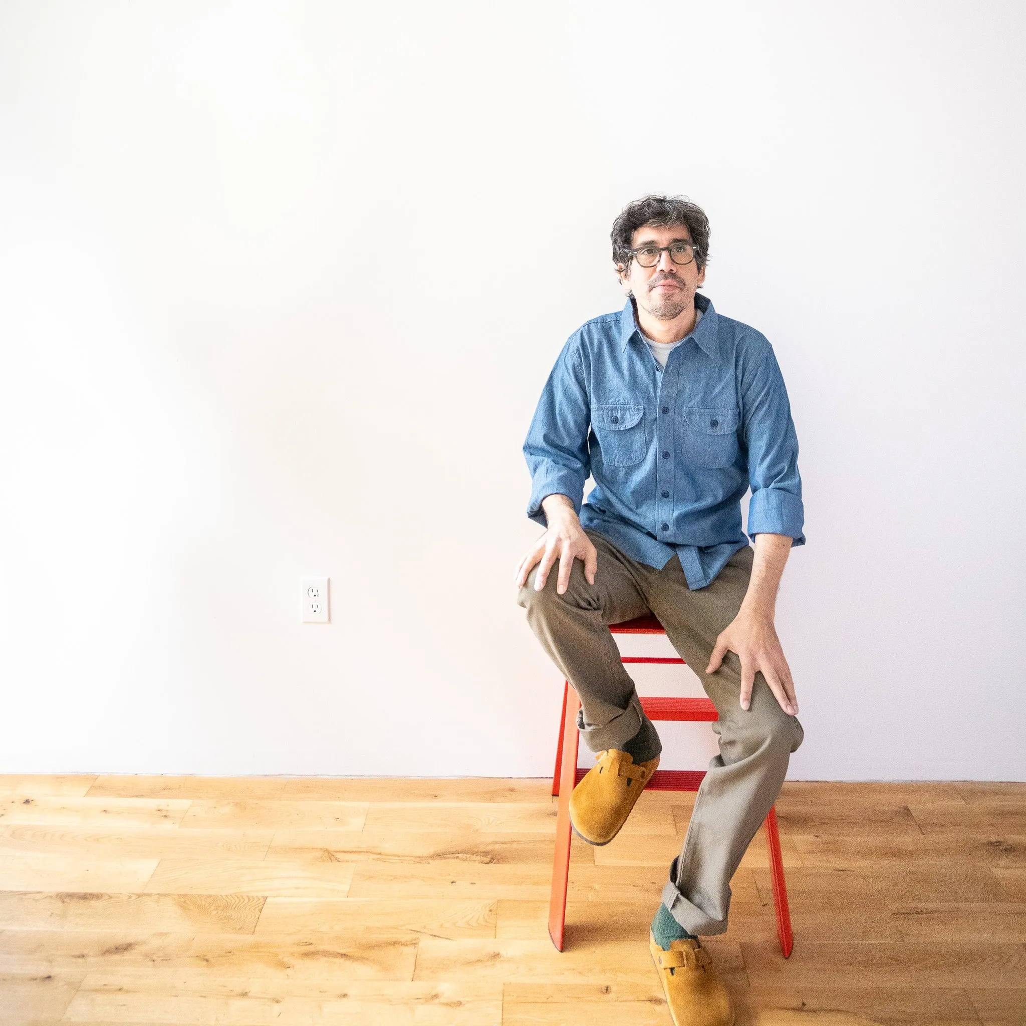 Walsh Work Shirt - 6 oz Rinsed Chambray sold by Grown & Sewn product image thumbnail 4