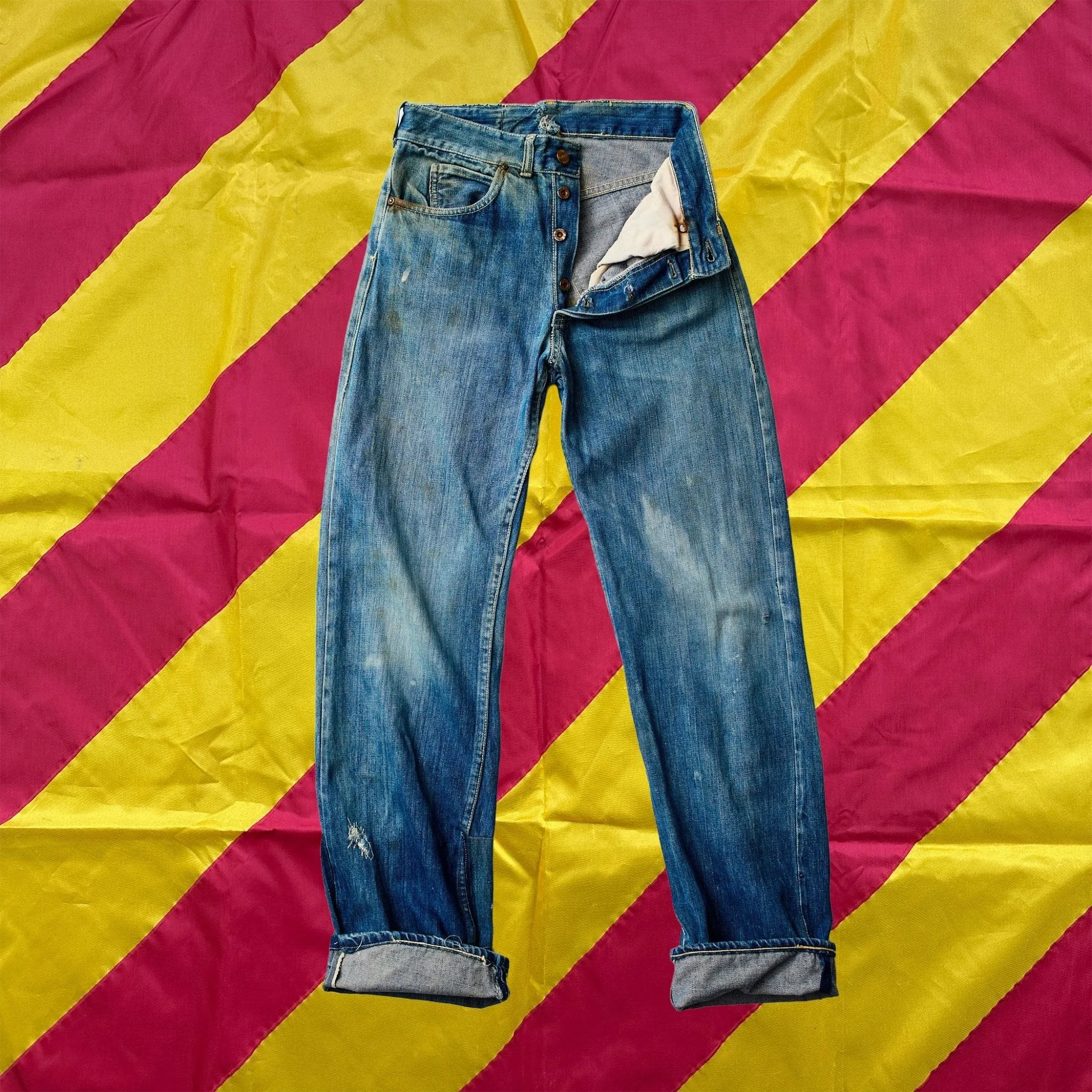 Vintage Cowen 1950s Jeans size 24 sold by Grown & Sewn product image thumbnail 3