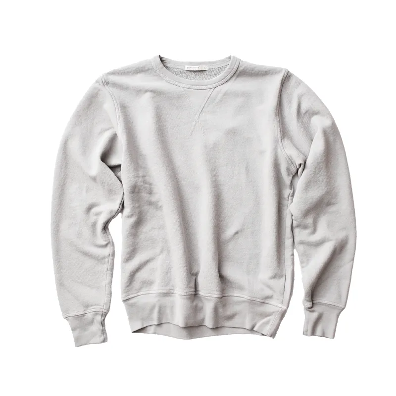 French Terry Sweatshirt - Cloud sold by Grown & Sewn