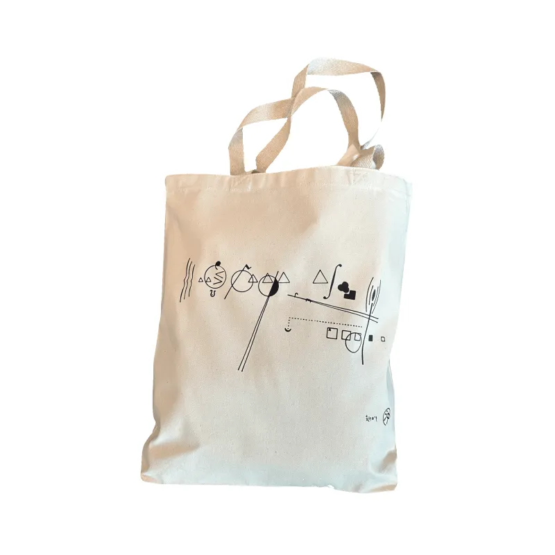 Billy Martin "Water illies" Tote Bag - Graphic Score sold by Grown & Sewn