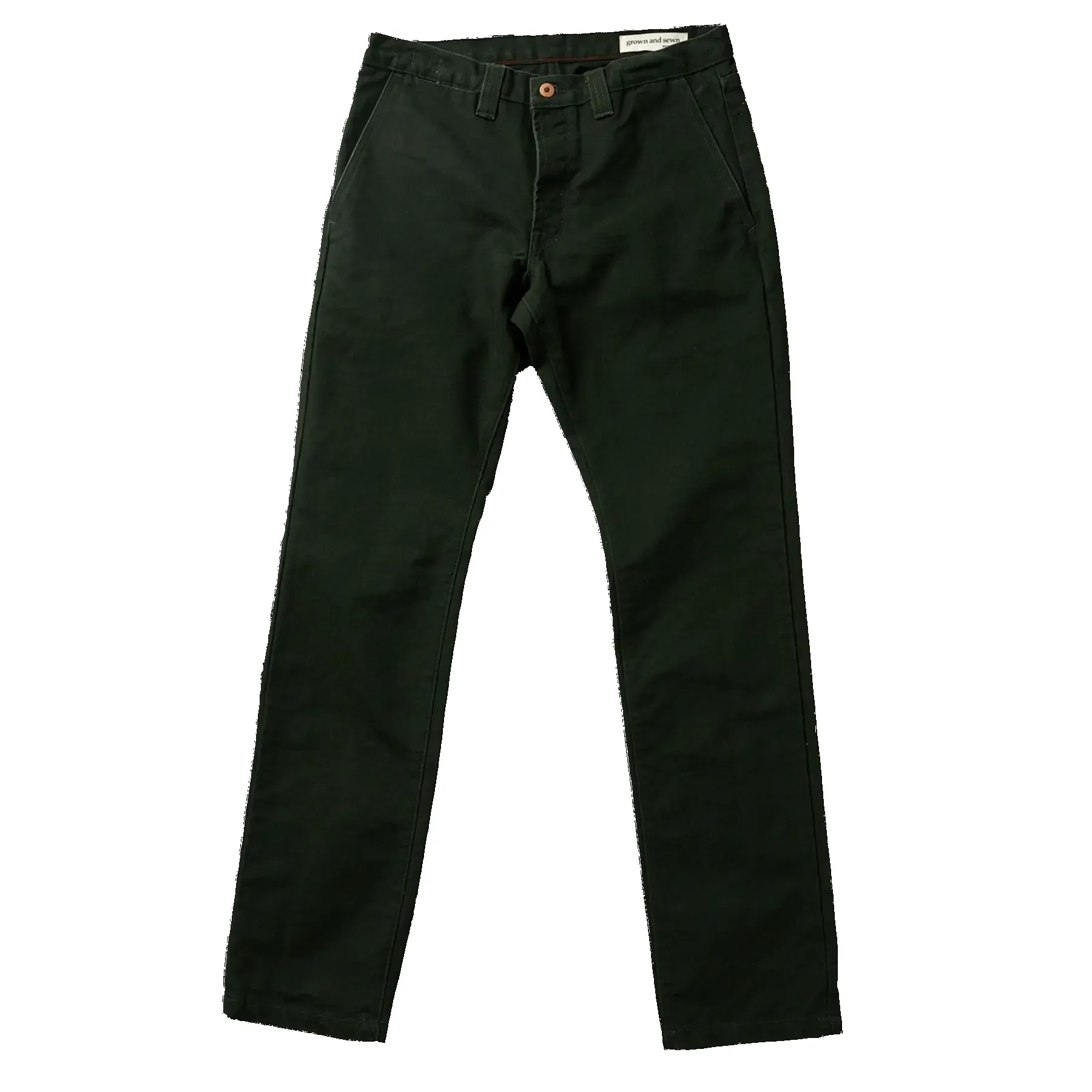 Foundation Canvas Pant - Evergreen sold by Grown & Sewn product image thumbnail 3