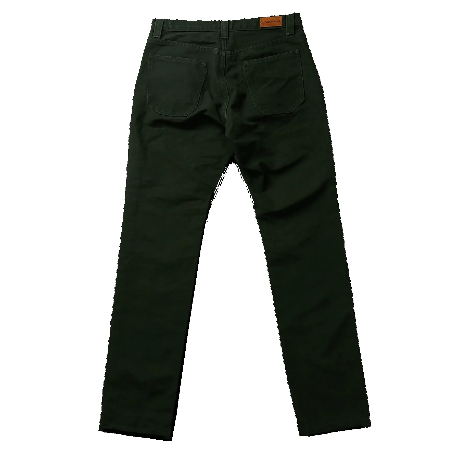 Foundation Canvas Pant - Evergreen sold by Grown & Sewn product image thumbnail 4