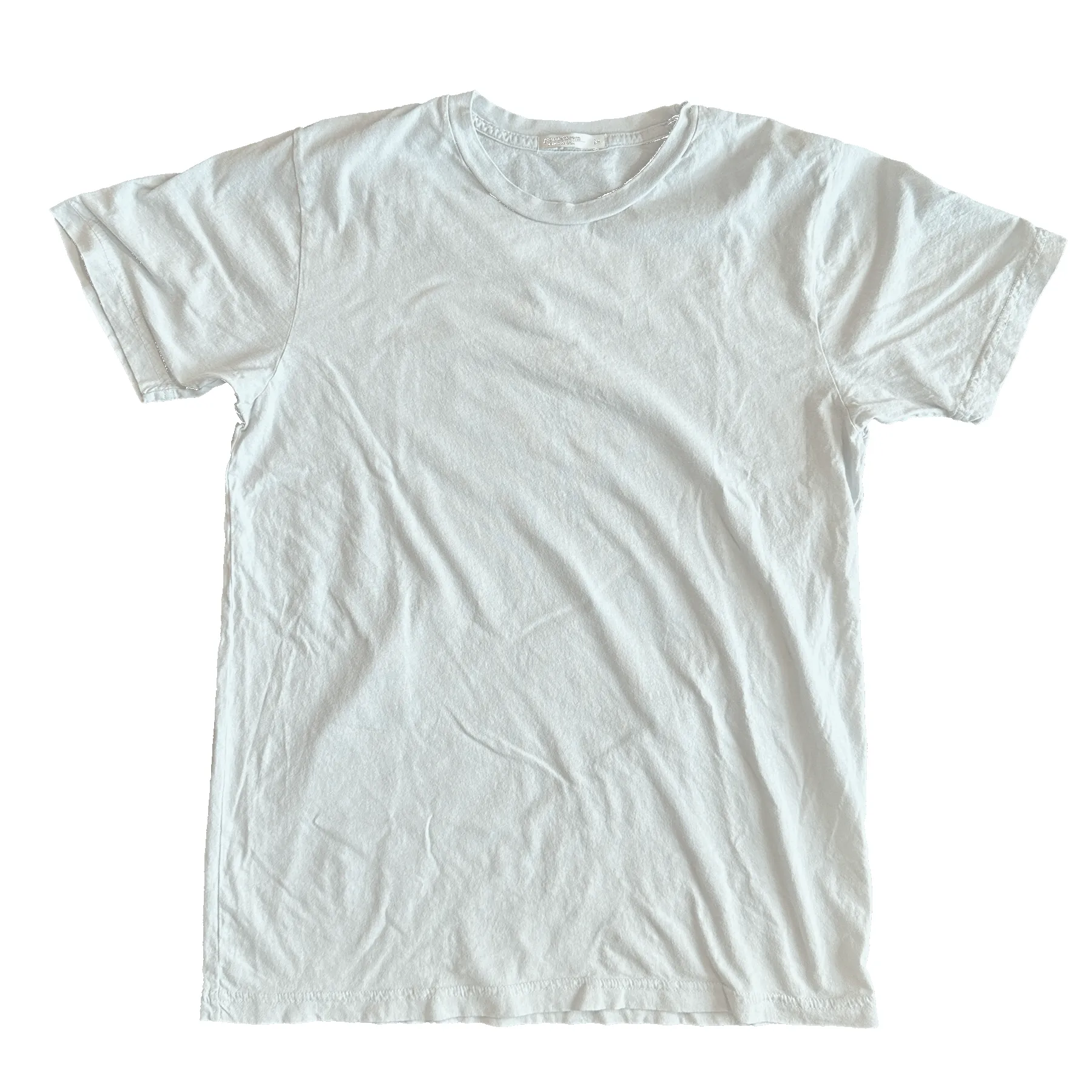 Lightweight Ringspun Short Sleeve Tee - White sold by Grown & Sewn product image thumbnail 5