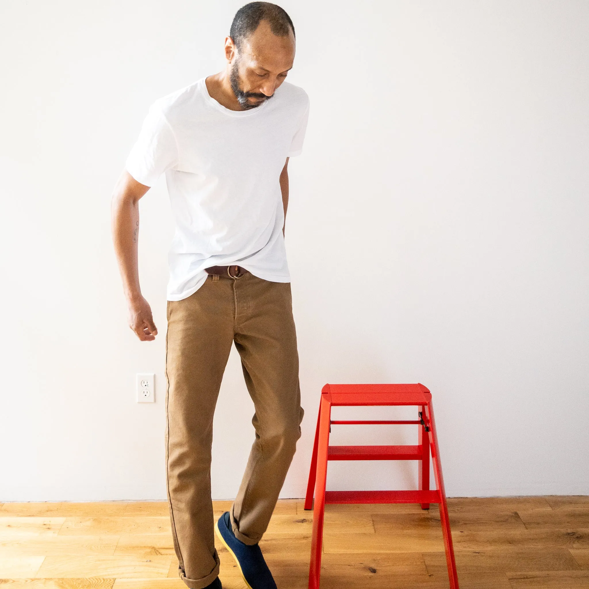 Lightweight Ringspun Short Sleeve Tee - White sold by Grown & Sewn