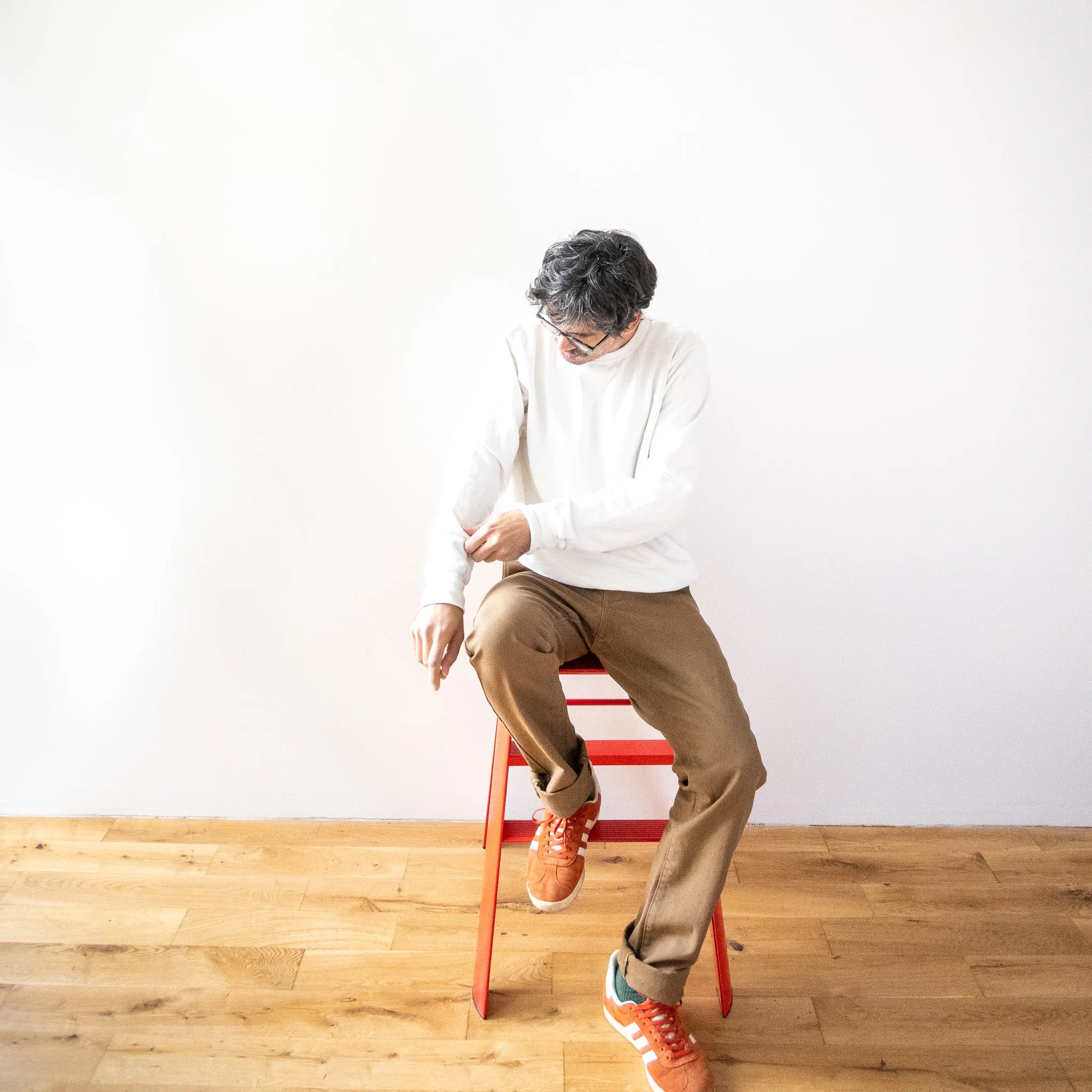 French Terry Sweatshirt - Natural sold by Grown & Sewn product image thumbnail 2