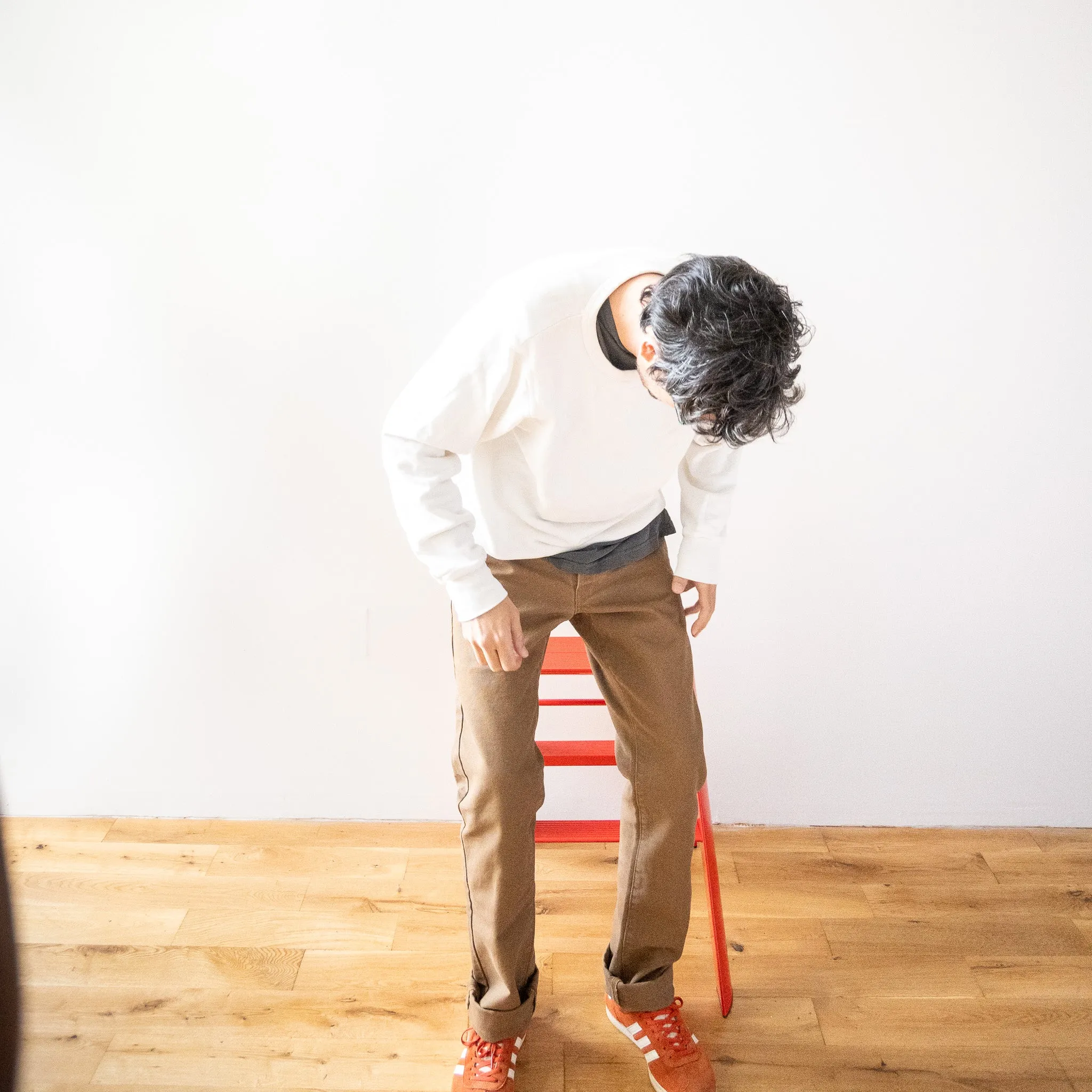 French Terry Sweatshirt - Natural sold by Grown & Sewn