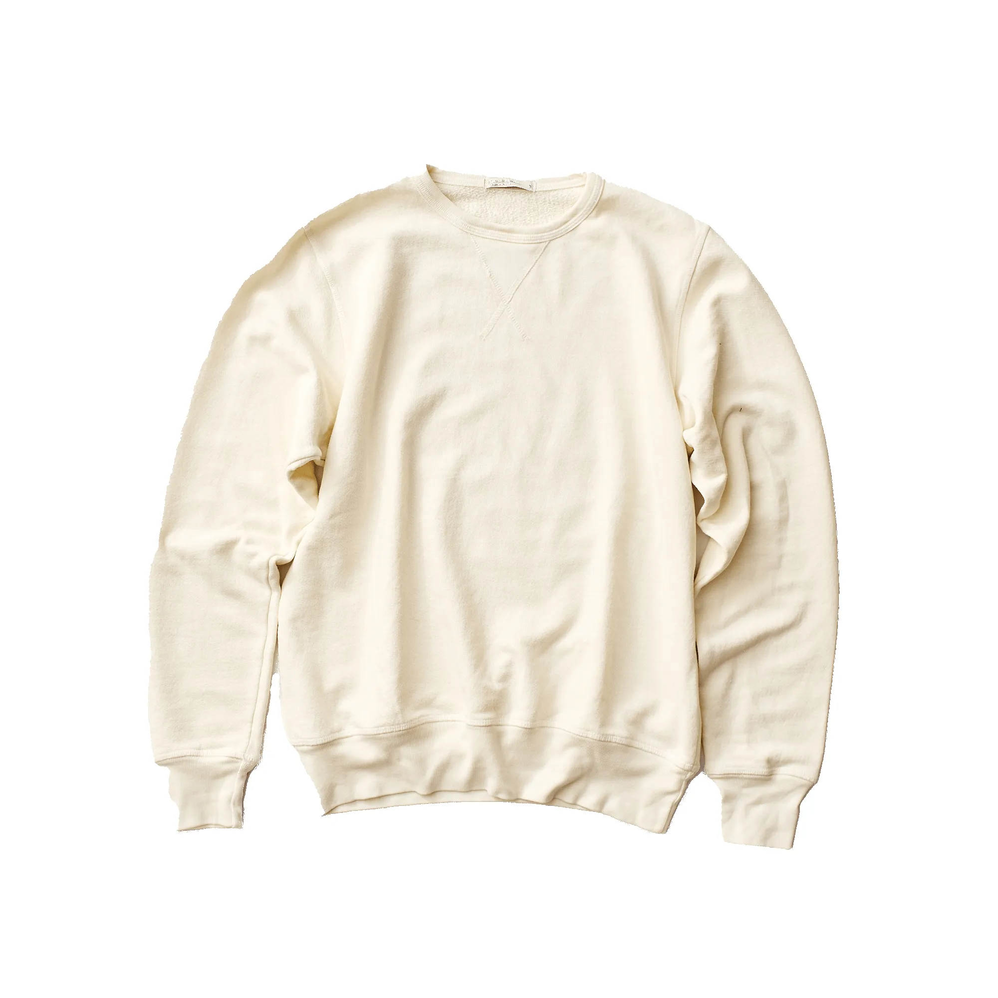 French Terry Sweatshirt - Natural sold by Grown & Sewn product image thumbnail 4