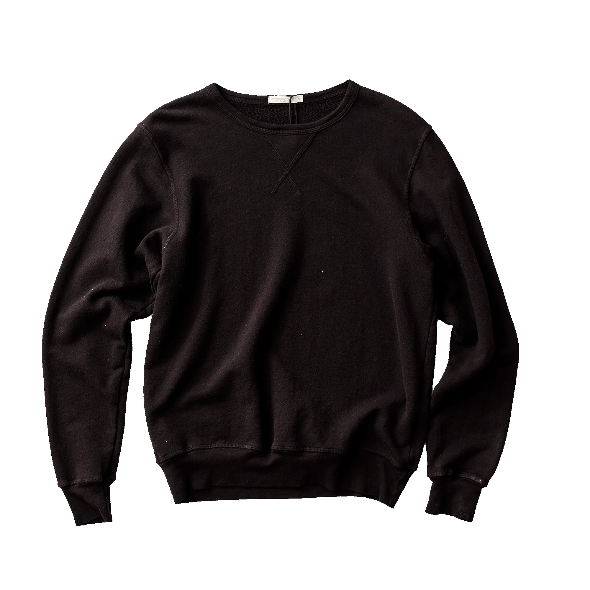French Terry Sweatshirt - Black sold by Grown & Sewn product image thumbnail 5