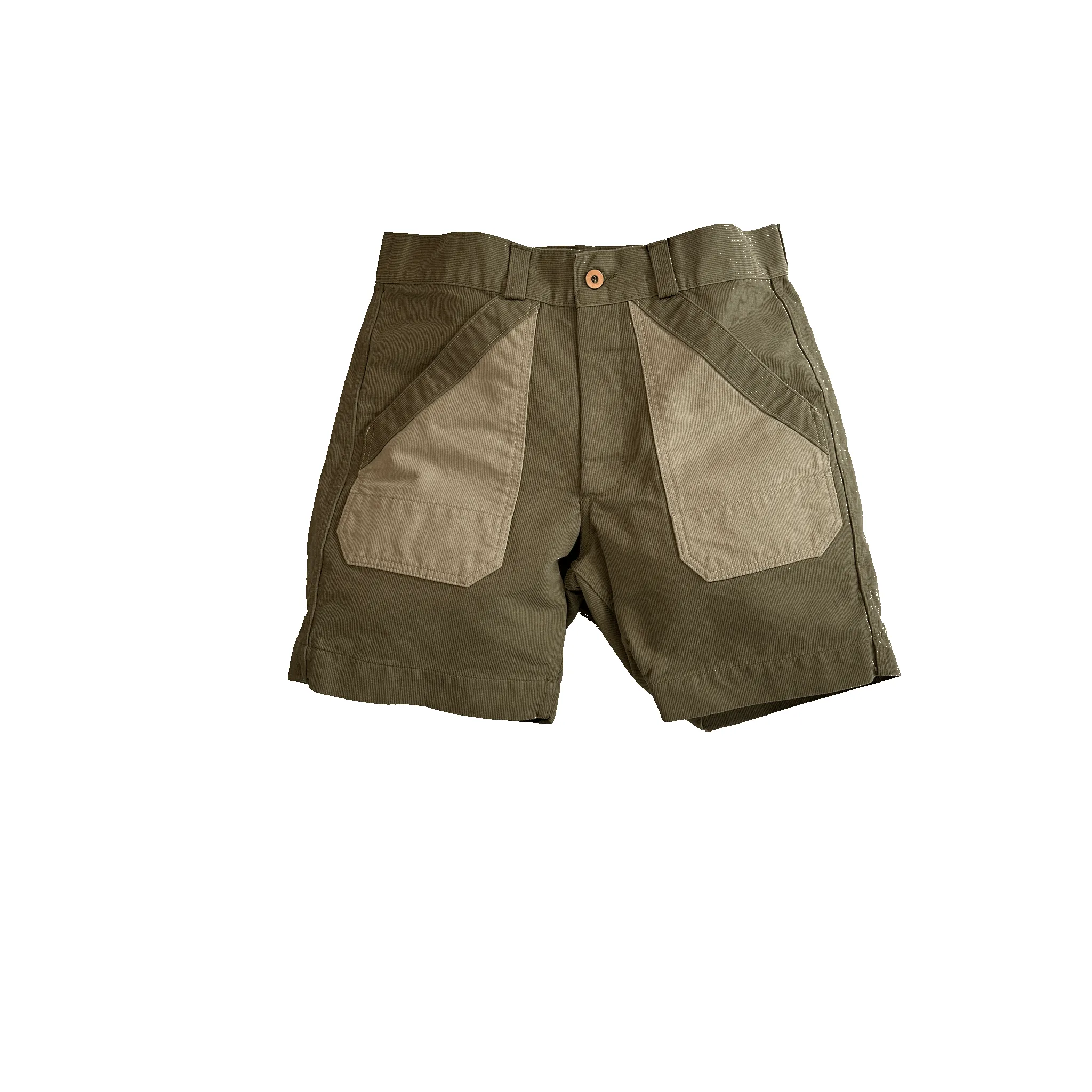 Ranger Cotton Cord Short - Moss / Khaki sold by Grown & Sewn product image thumbnail 2