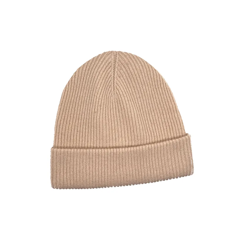 Merino Wool / Cashmere Beanie - Natural sold by Grown & Sewn