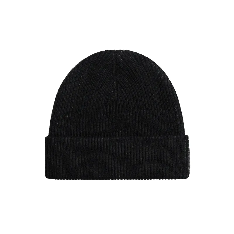 Merino Wool / Cashmere Beanie - Black sold by Grown & Sewn