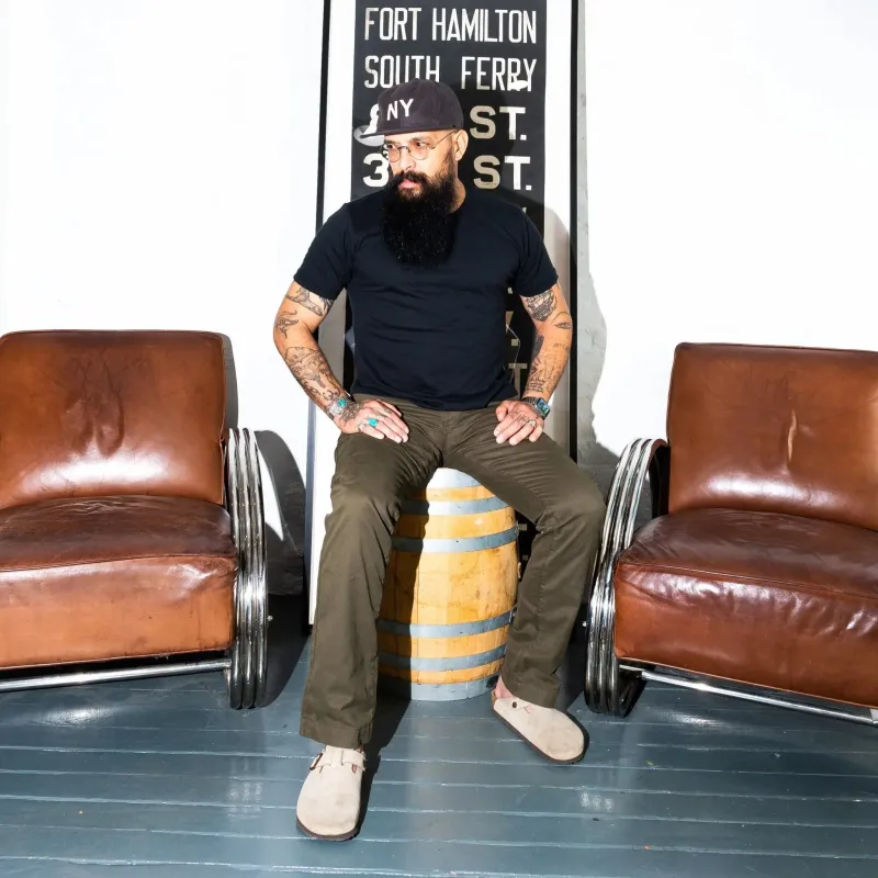 Mason Classic Chino Pant - 3-ply Twill - Loden sold by Grown & Sewn