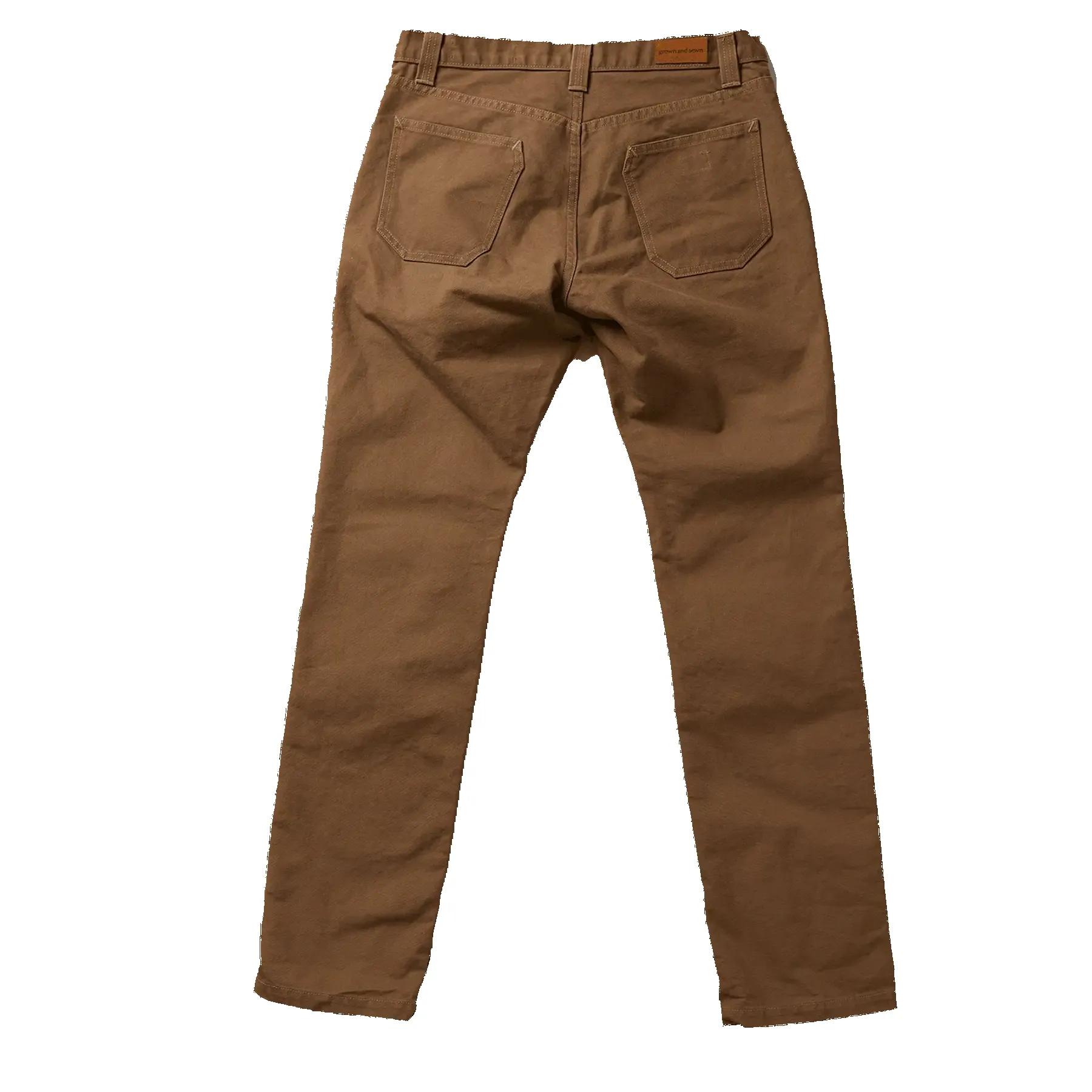 Foundation Canvas Pant - Barley sold by Grown & Sewn product image thumbnail 4