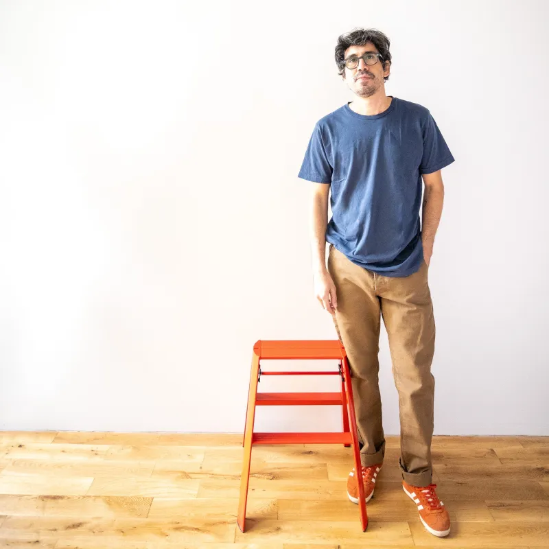 Lightweight Ringspun Short Sleeve Tee- Blue sold by Grown & Sewn