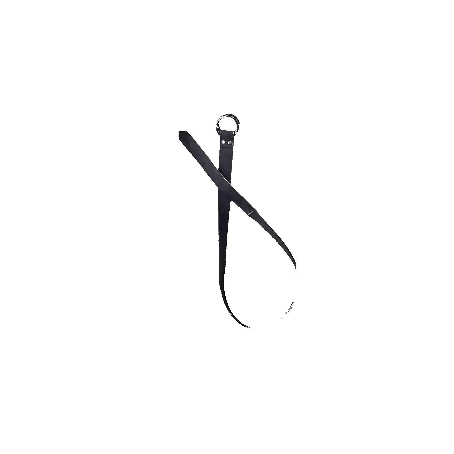 O-Ring Signature Leather Belt - Black sold by Grown & Sewn product image thumbnail 3