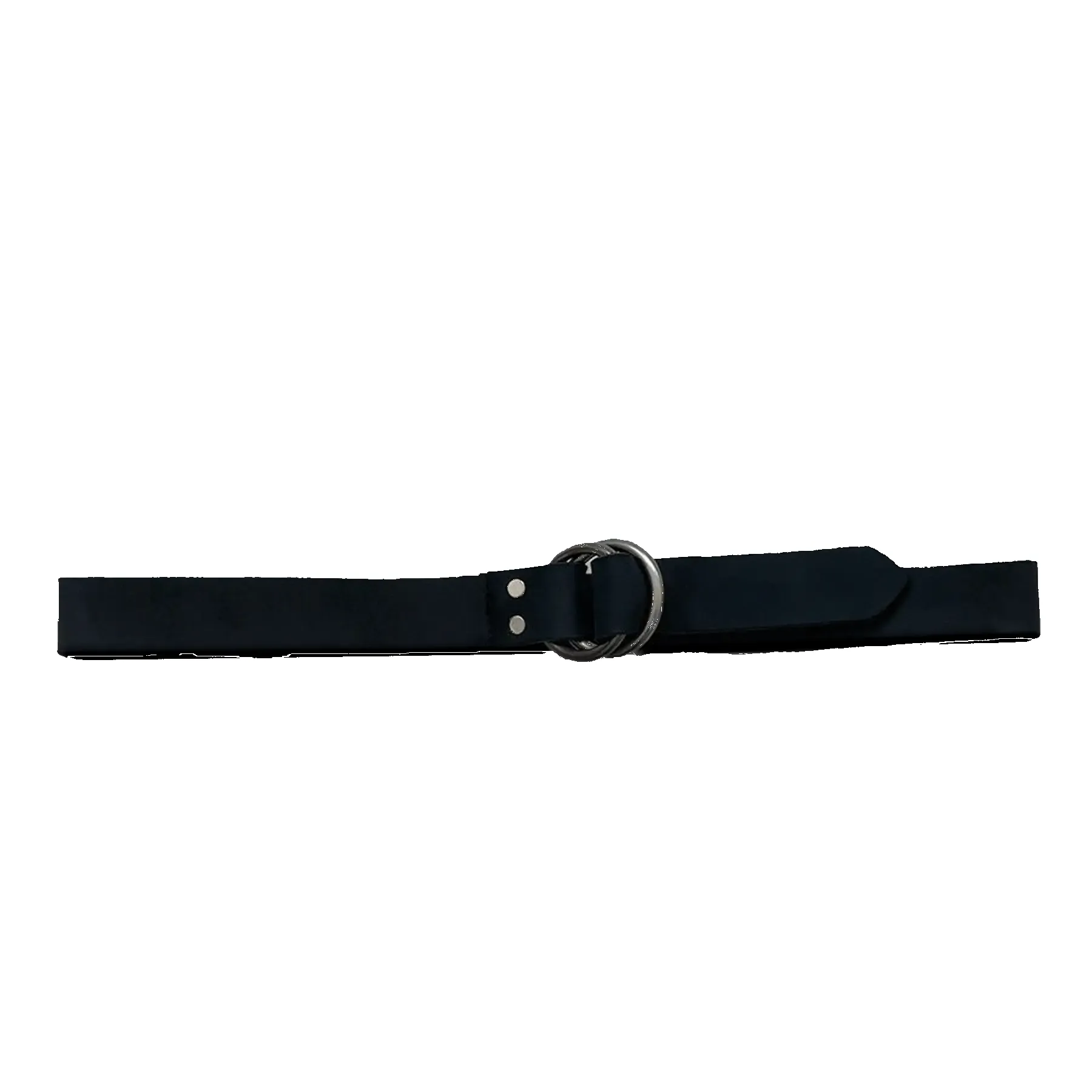 O-Ring Signature Leather Belt - Black sold by Grown & Sewn