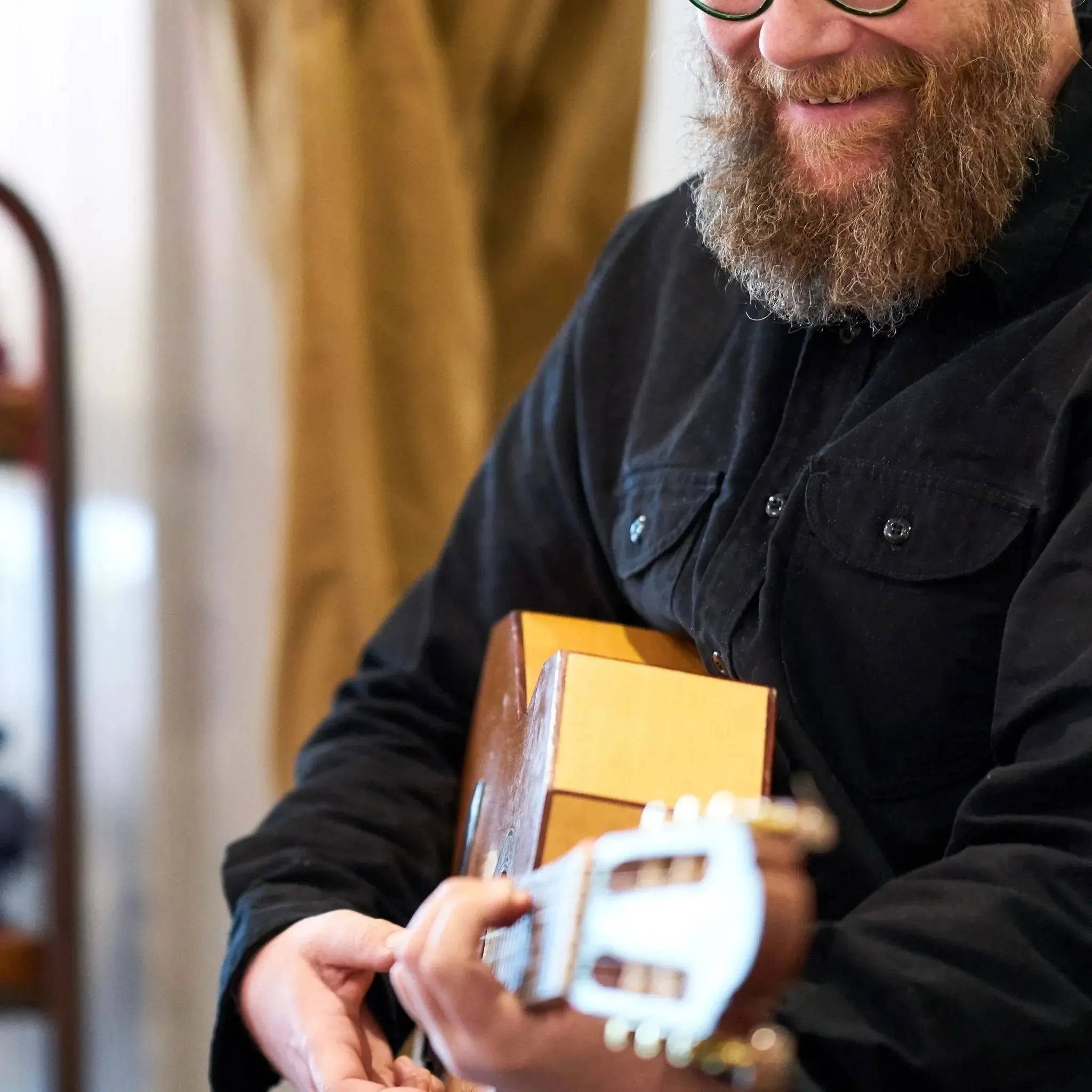 Walsh Work Shirt - 8 oz. Brushed Canvas - Black sold by Grown & Sewn product image thumbnail 2