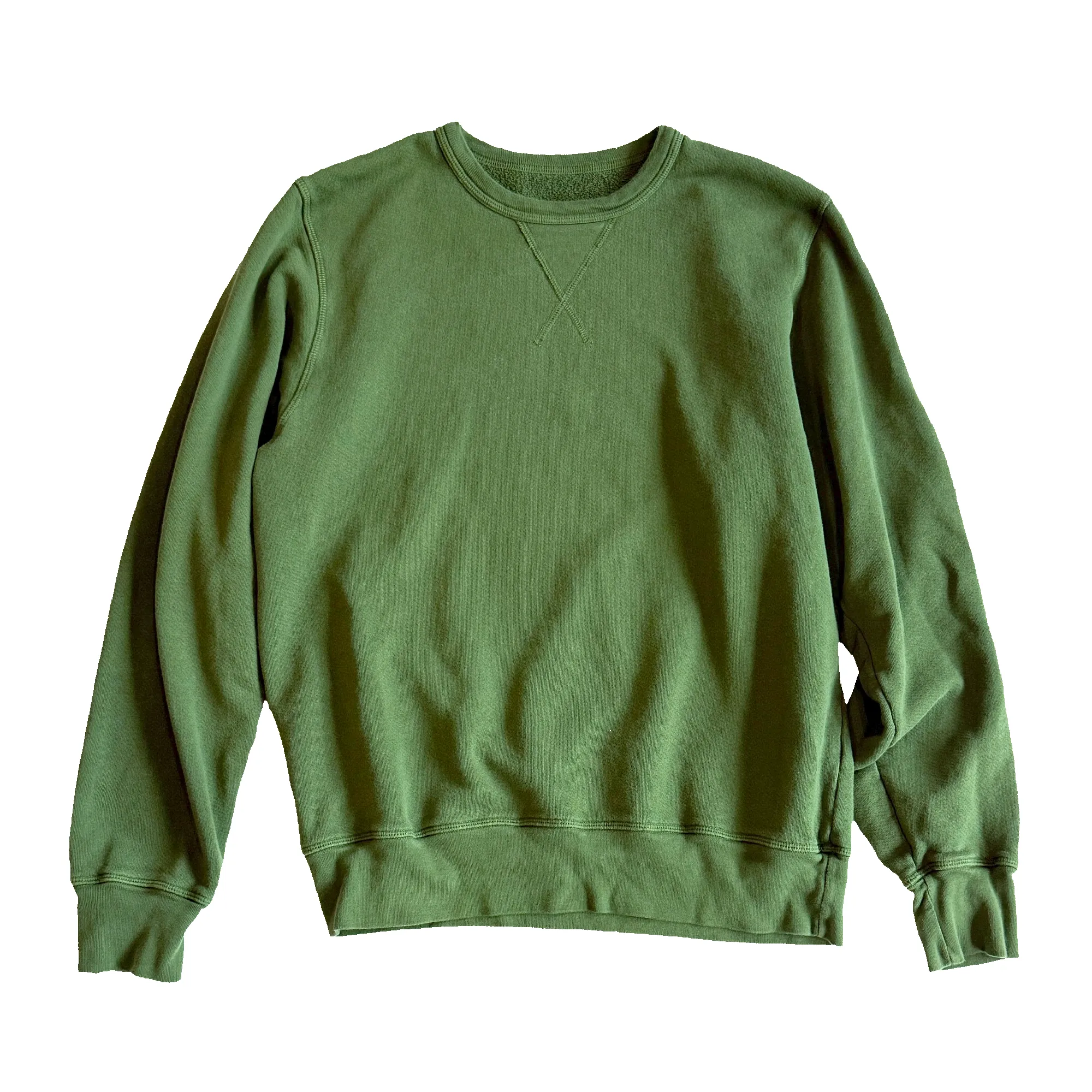 French Terry Sweatshirt - British Racing Green sold by Grown & Sewn product image thumbnail 4
