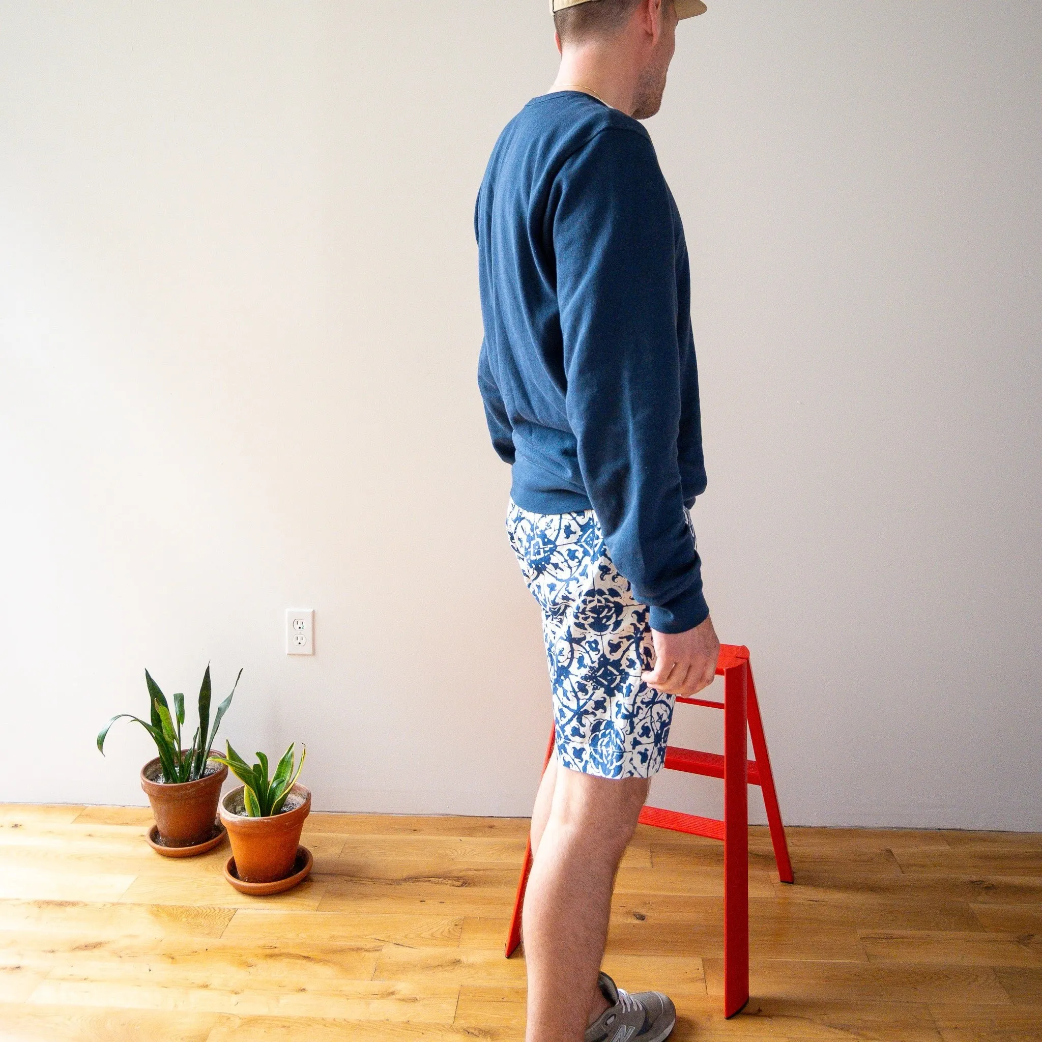 Hampton Classic Short - Batik Floral sold by Grown & Sewn product image thumbnail 4