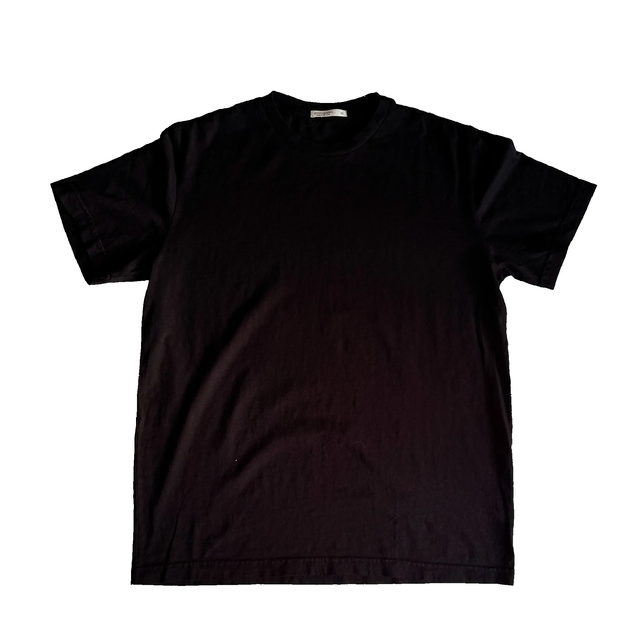 Mid Weight Short Sleeve Tee - Black sold by Grown & Sewn product image thumbnail 4