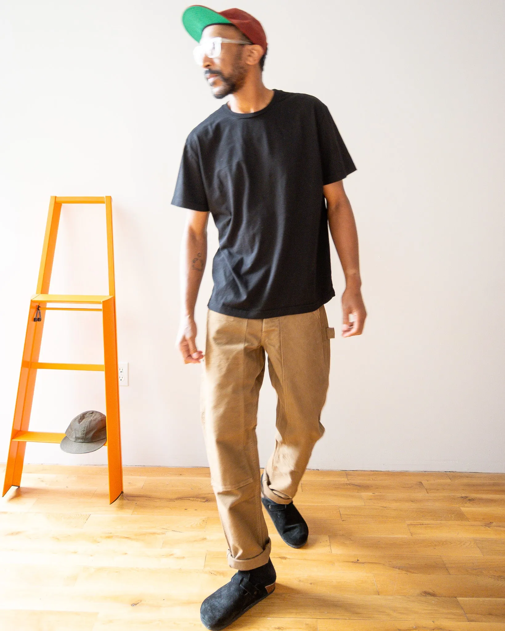 Mid Weight Short Sleeve Tee - Black sold by Grown & Sewn product image thumbnail 2