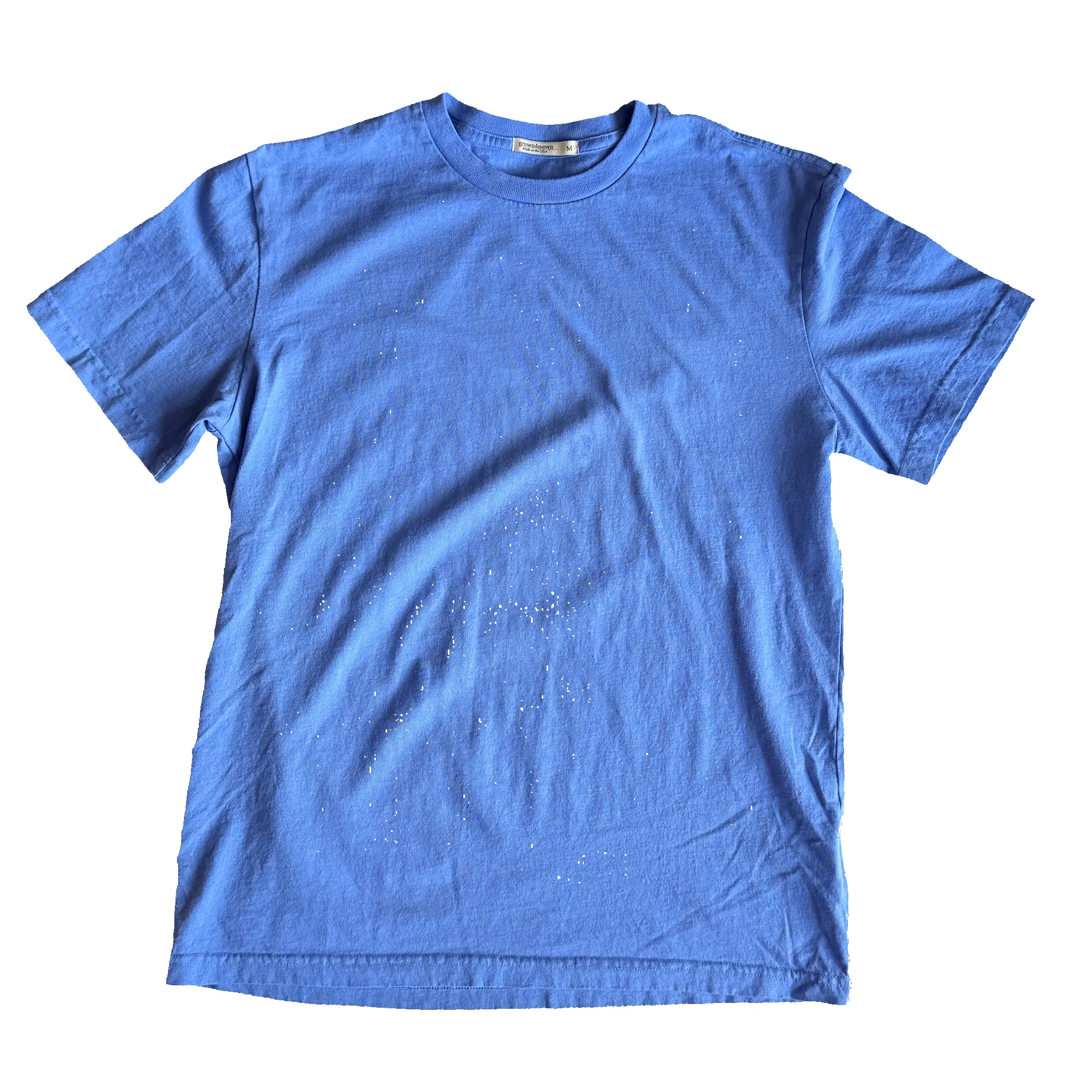 Mid Weight Short Sleeve Tee - Polo Blue sold by Grown & Sewn product image thumbnail 4