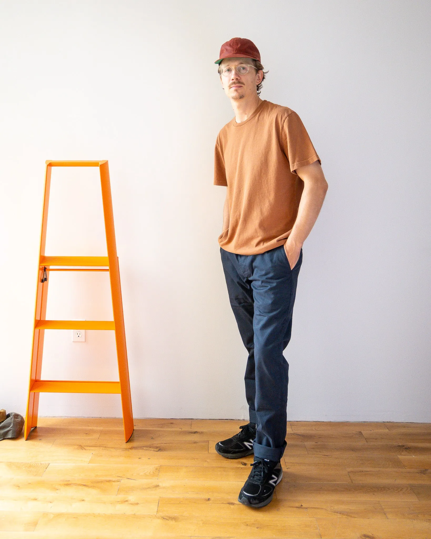 Mid Weight Short Sleeve Tee - Clay sold by Grown & Sewn product image thumbnail 2