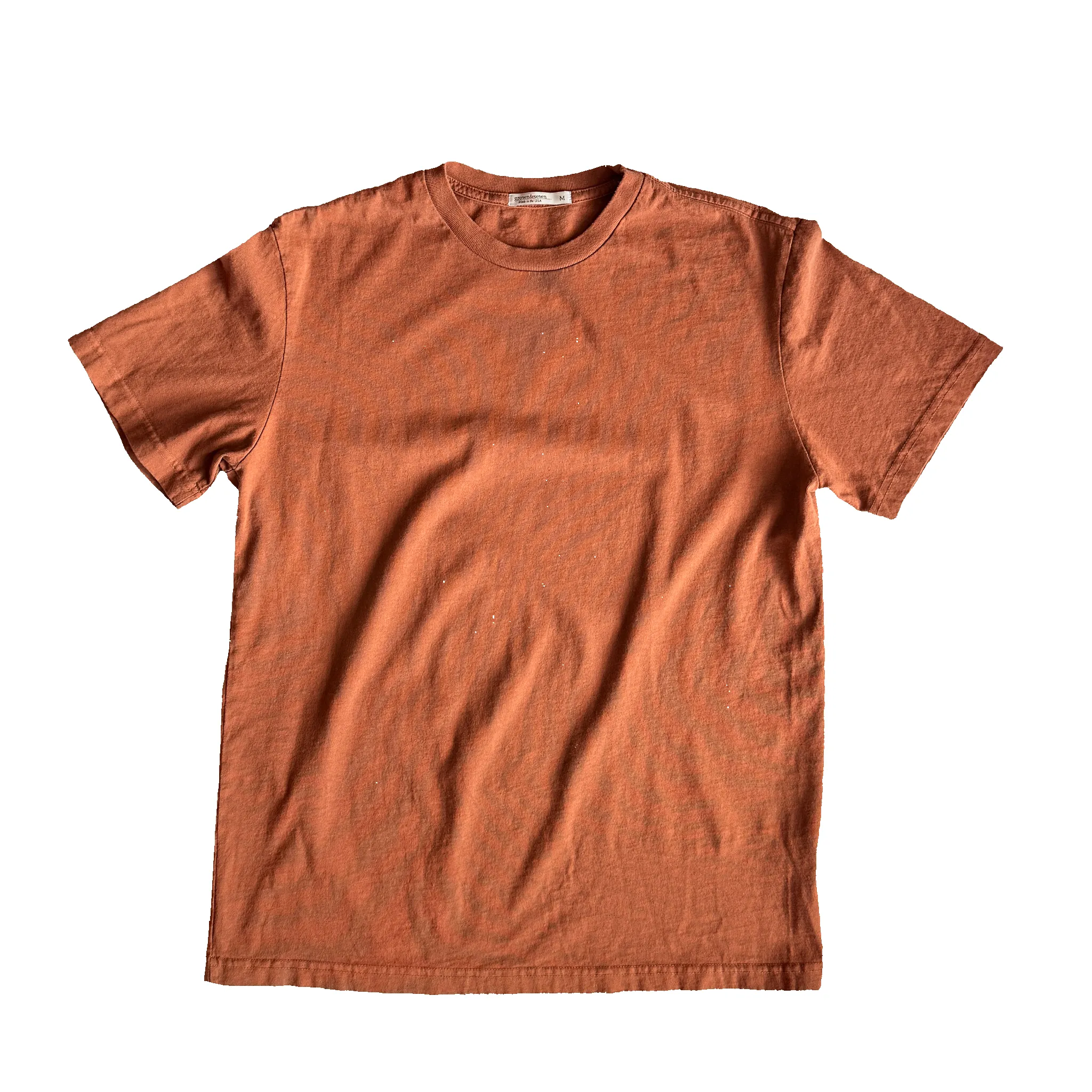 Mid Weight Short Sleeve Tee - Clay sold by Grown & Sewn product image thumbnail 3