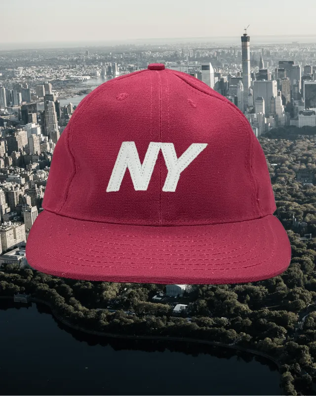 Soft Brim Ball Cap - American Canvas "Motion NY" sold by Grown & Sewn