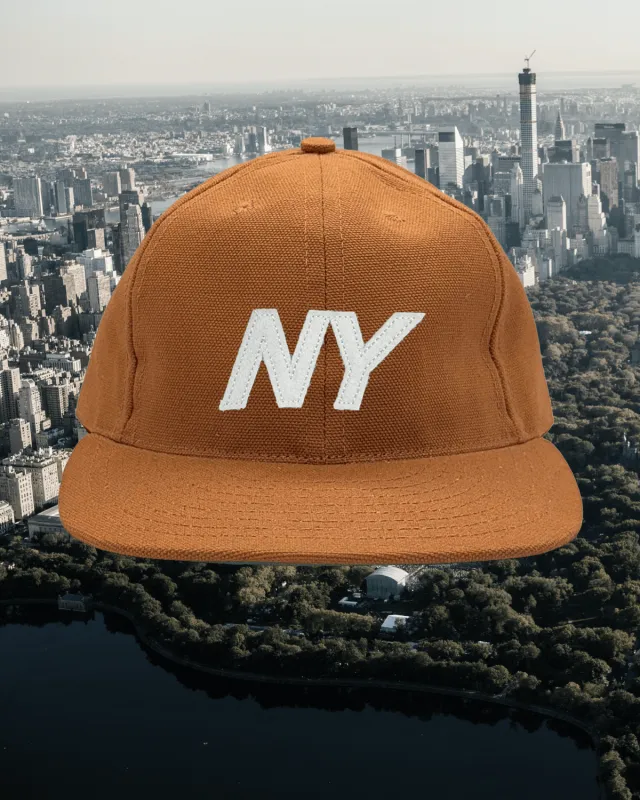 Soft Brim Ball Cap - American Canvas "Motion NY" sold by Grown & Sewn