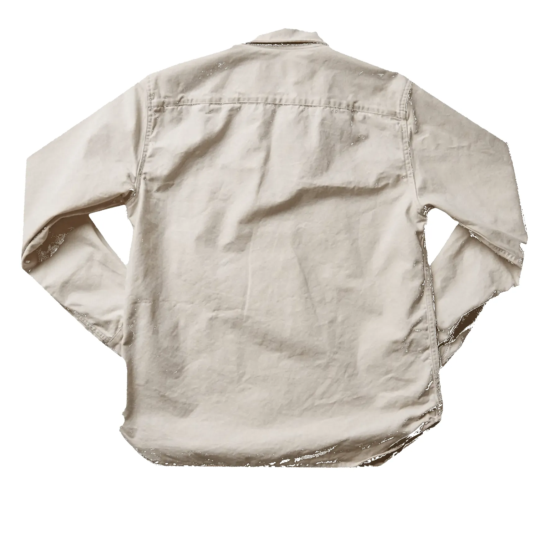Walsh Work Shirt - 8 oz. Brushed Canvas - Natural sold by Grown & Sewn product image thumbnail 4