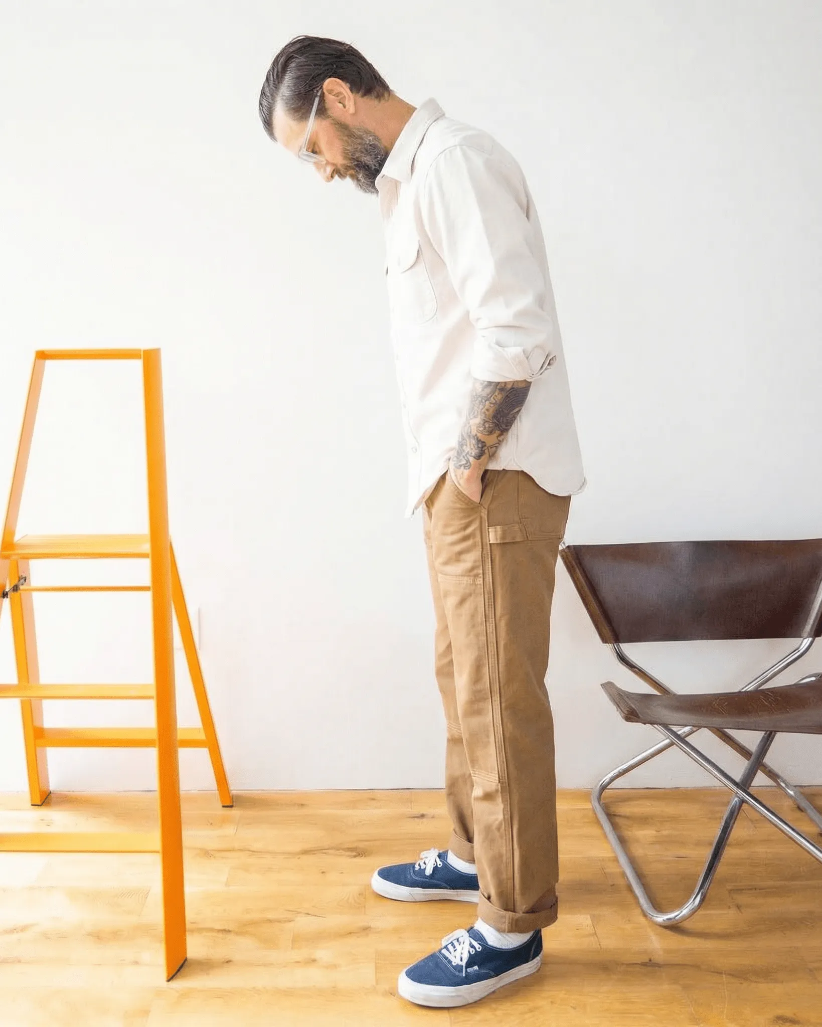 Walsh Work Shirt - 8 oz. Brushed Canvas - Natural sold by Grown & Sewn product image thumbnail 2