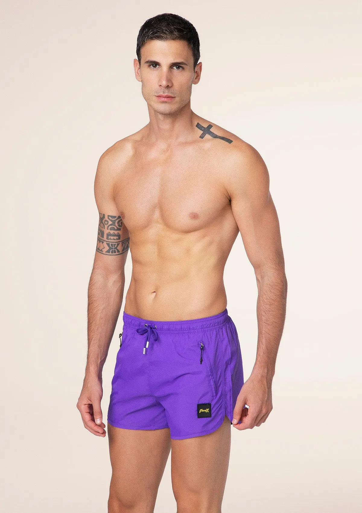 Shorts man F**K Viola Fluo m01bu03-FV sold by F**K Official