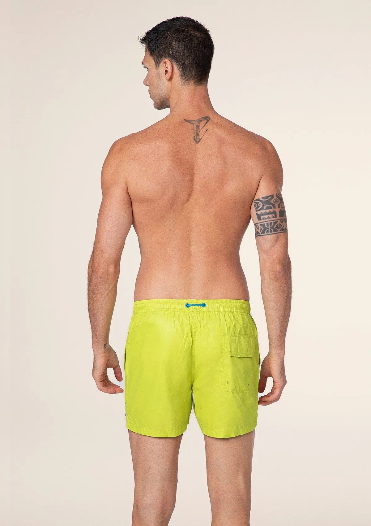 Shorts man f ** k lime m01bu02-li sold by F**K Official product image thumbnail 2