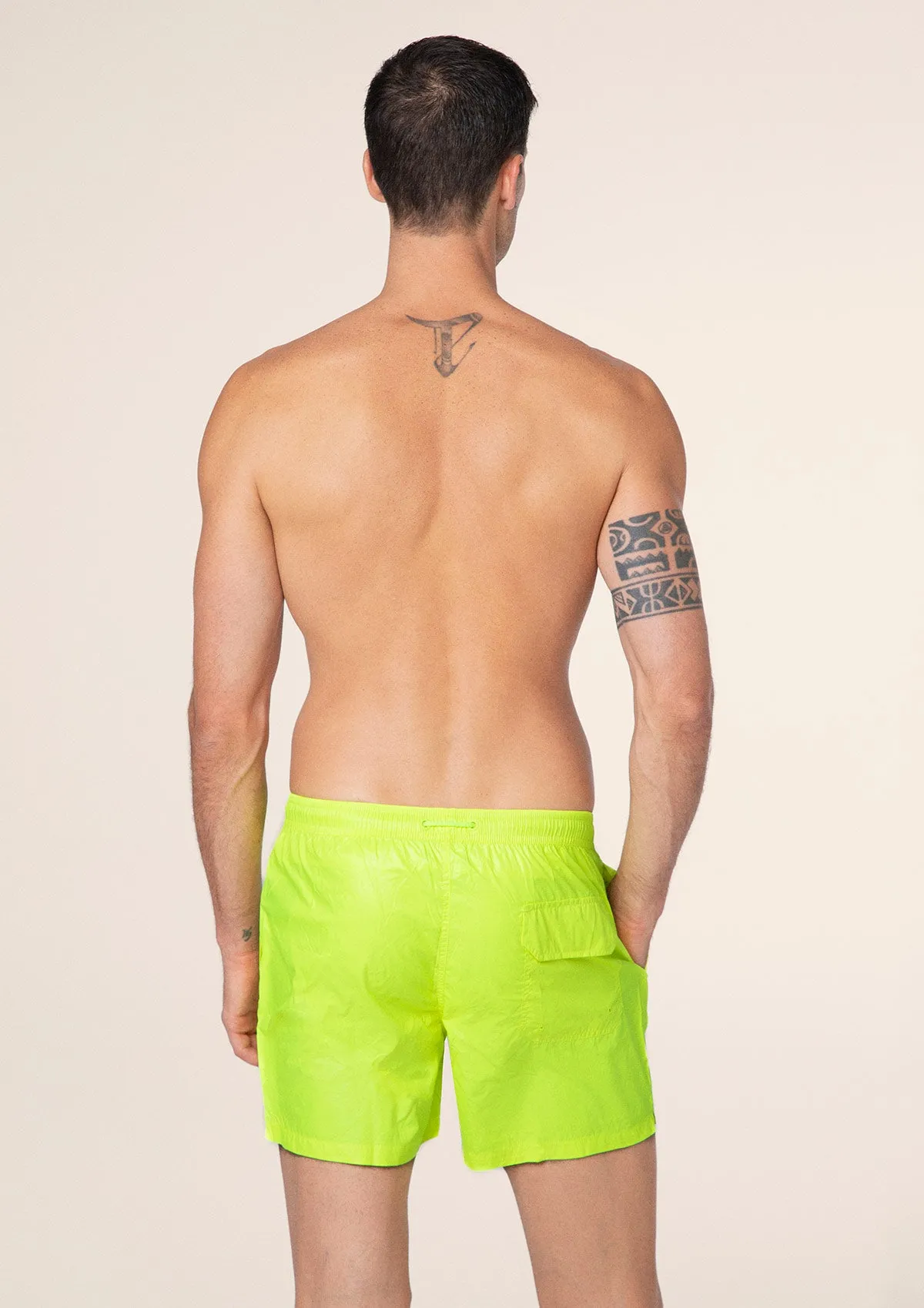Shorts man F**K Fluo yellow m01bu02-fy sold by F**K Official product image thumbnail 2