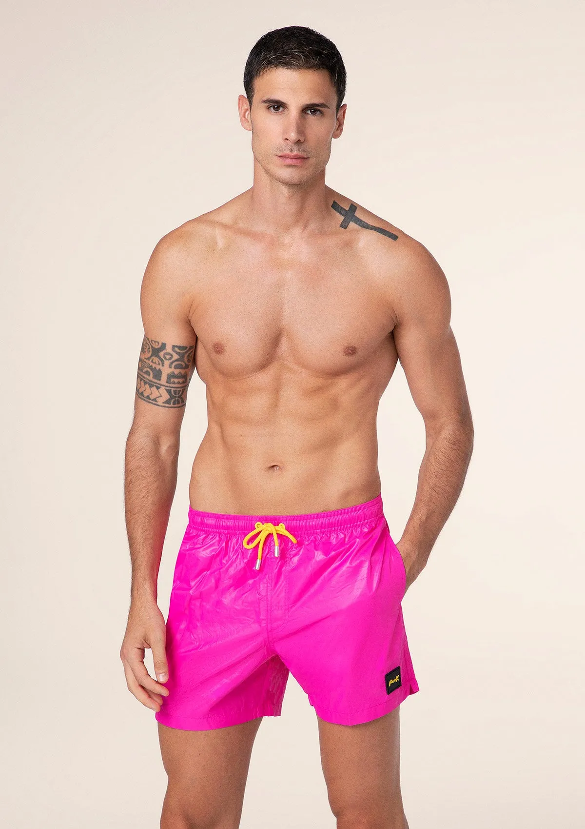 Shorts man F**K Fuchsia m01bu02-fx sold by F**K Official