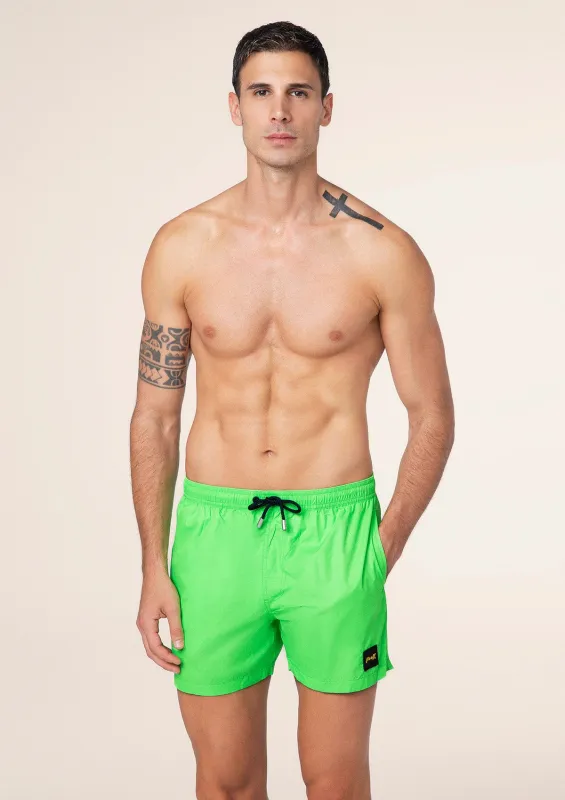 Shorts Men F ** K Fluo green m01bu02-FG sold by F**K Official