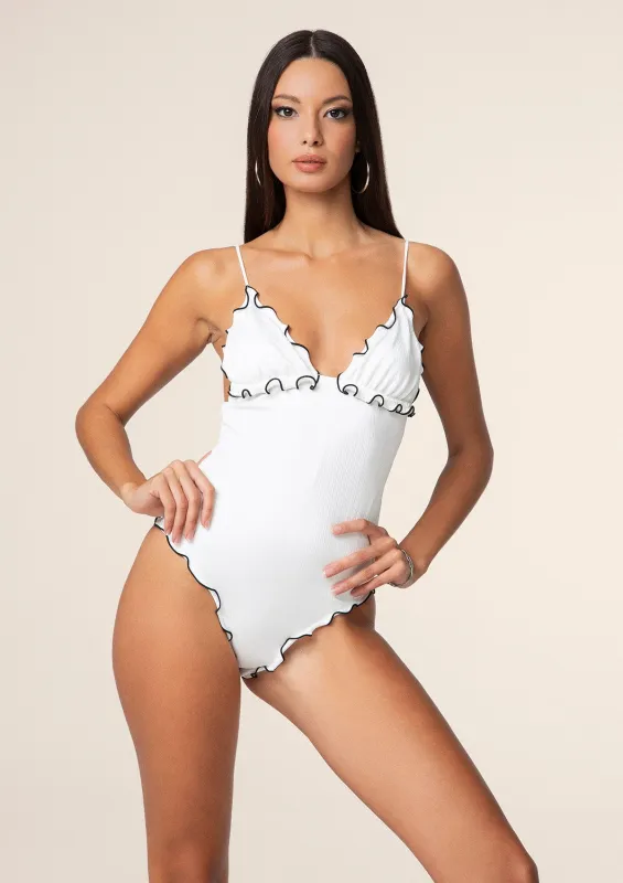 Monokini Woman F**K White 1931-WH sold by F**K Official