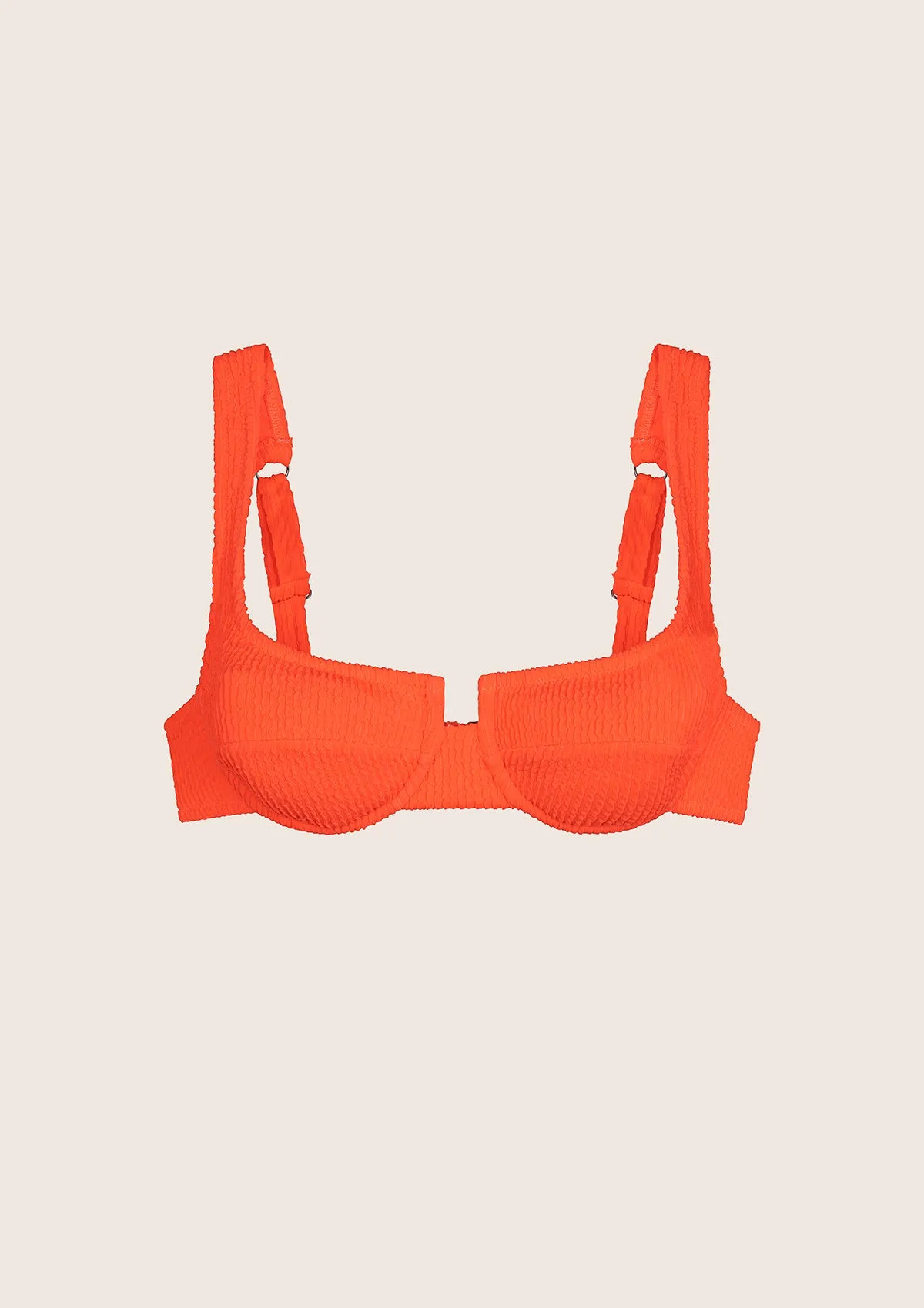 Bra With Ferretto Donna F**K Fluo Coral 1202-FC sold by F**K Official product image thumbnail 3