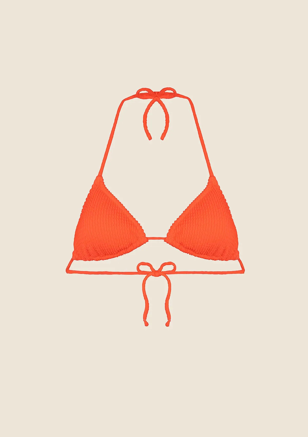 Woman adjustable triangle F**K Fluo Coral 1200-FC sold by F**K Official product image thumbnail 3