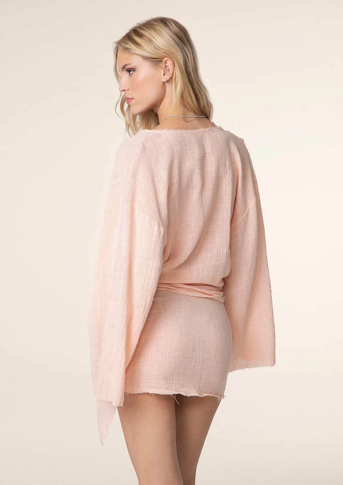 Caftano short woman f ** k Coral 0759-CR sold by F**K Official product image thumbnail 3