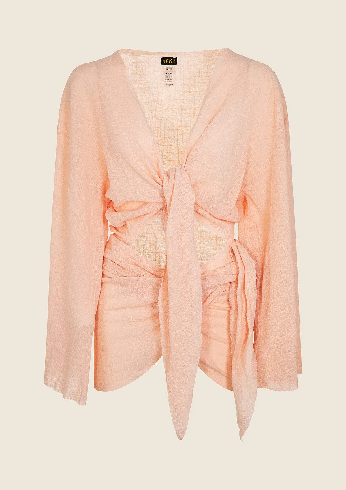 Caftano short woman f ** k Coral 0759-CR sold by F**K Official product image thumbnail 4