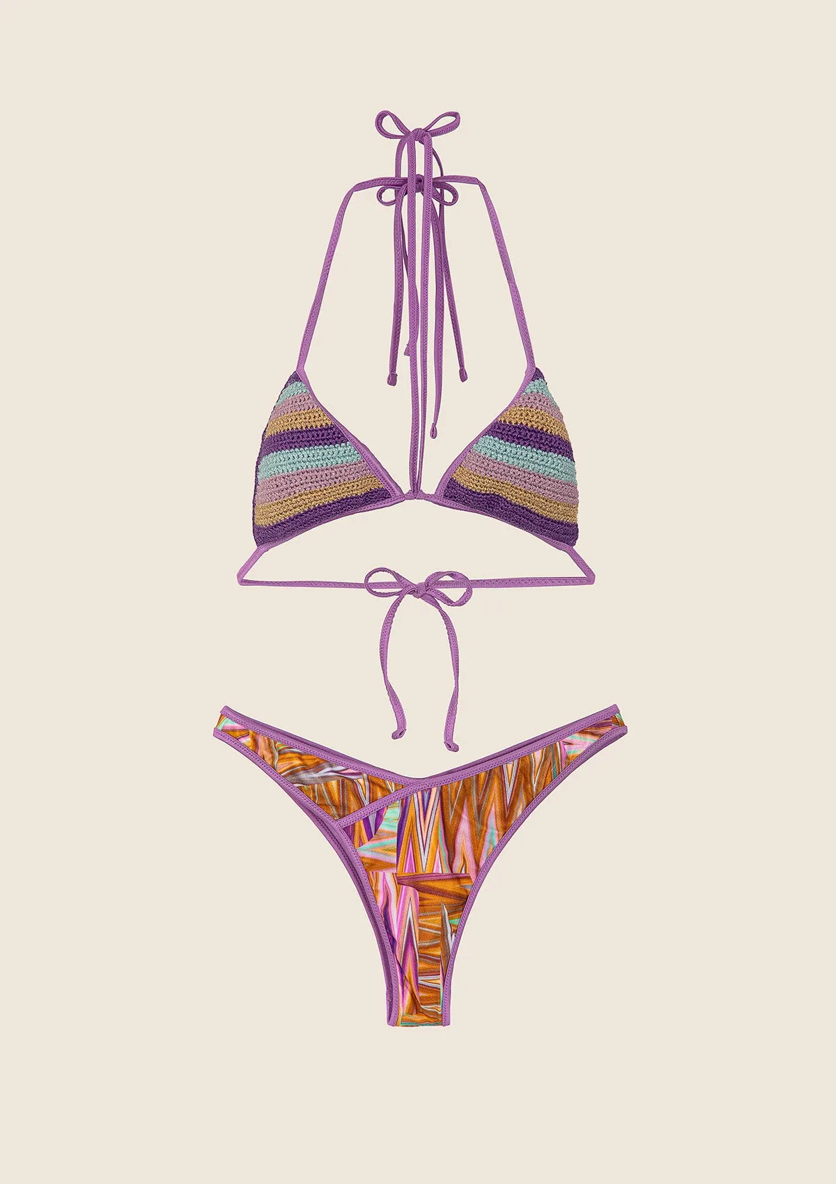 Woman bikini F**K Triangle with Slip Fixed American Fantasy 0910-X07 sold by F**K Official product image thumbnail 3