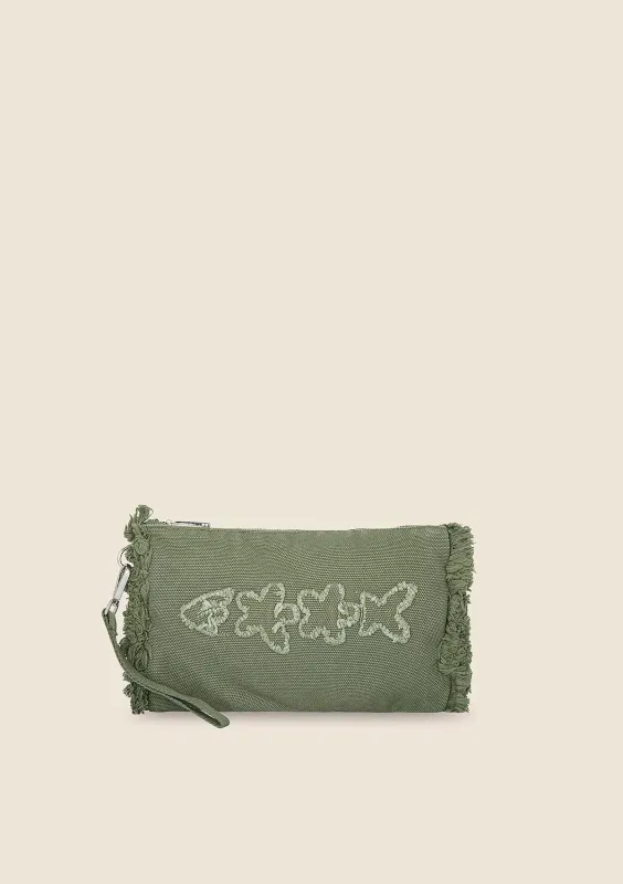 Women's clutch bag F**K Military green A054-Mg sold by F**K Official